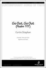 Go Out, Go Out Three-Part Treble choral sheet music cover